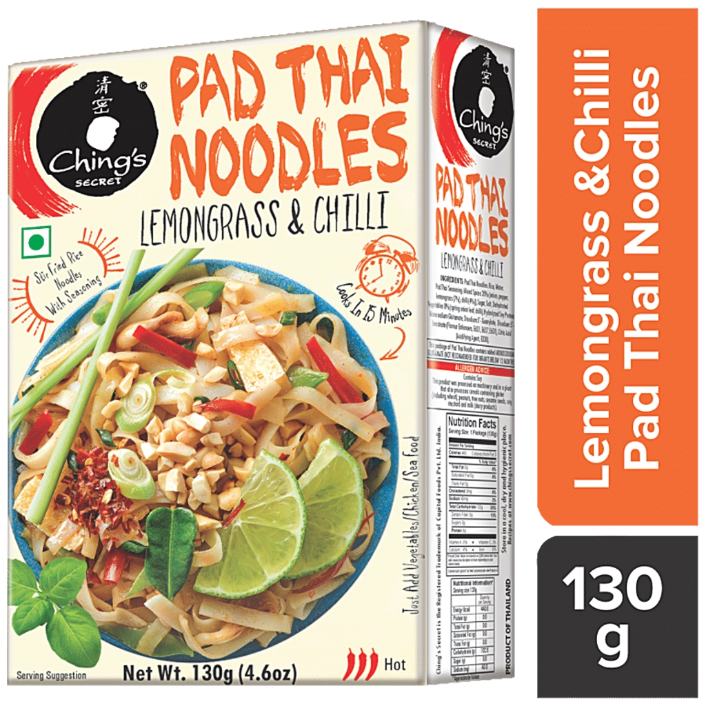 CHINGS PAD NOODLES LEM GRS CHILI 130 GM.