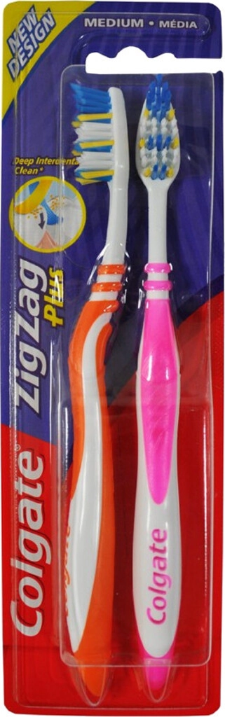 BRUSH ZIG ZAG 2 PCS MED.