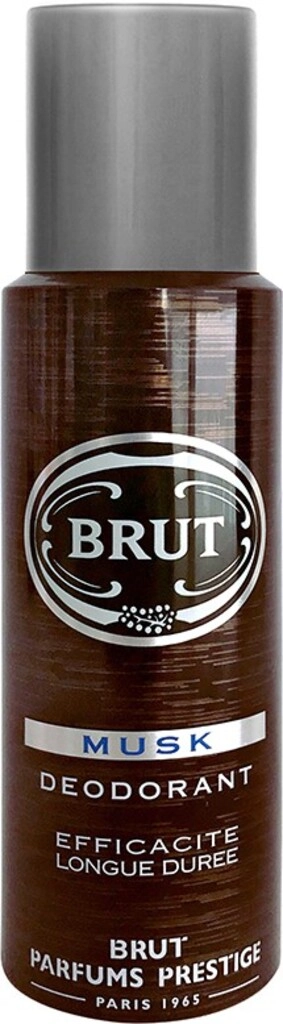 DEO BRUT MUSK 200 ML.