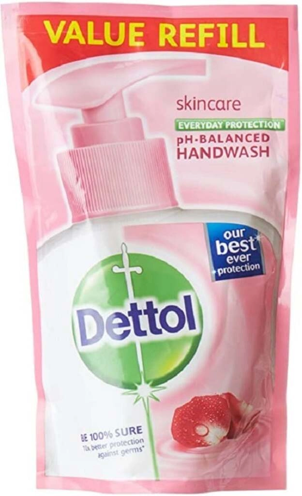 H/WASH POUCH SKINCARE 185 ML.