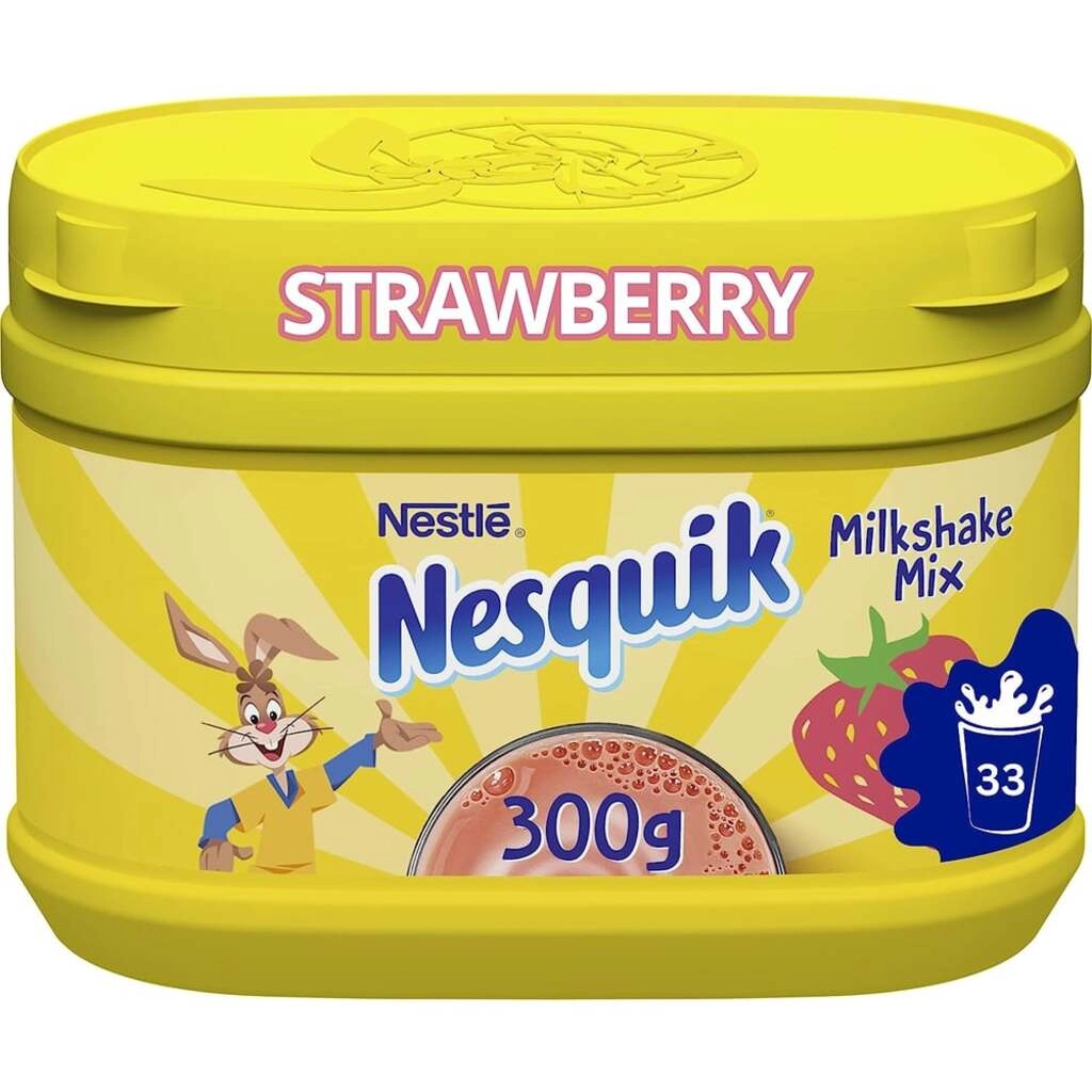 NESQUIK STRWBERY DRINK 300 GM.