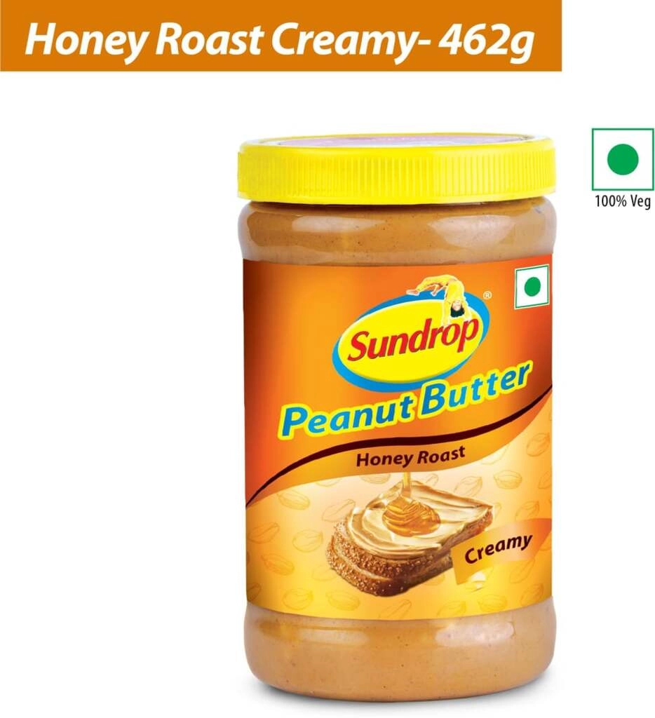 PEANUT SPREAD HONEY ROAST CREAMY 462GM