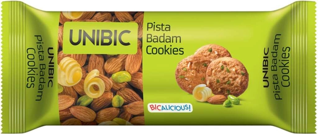 UB PISTA BADAM COOKIES 75 GM.