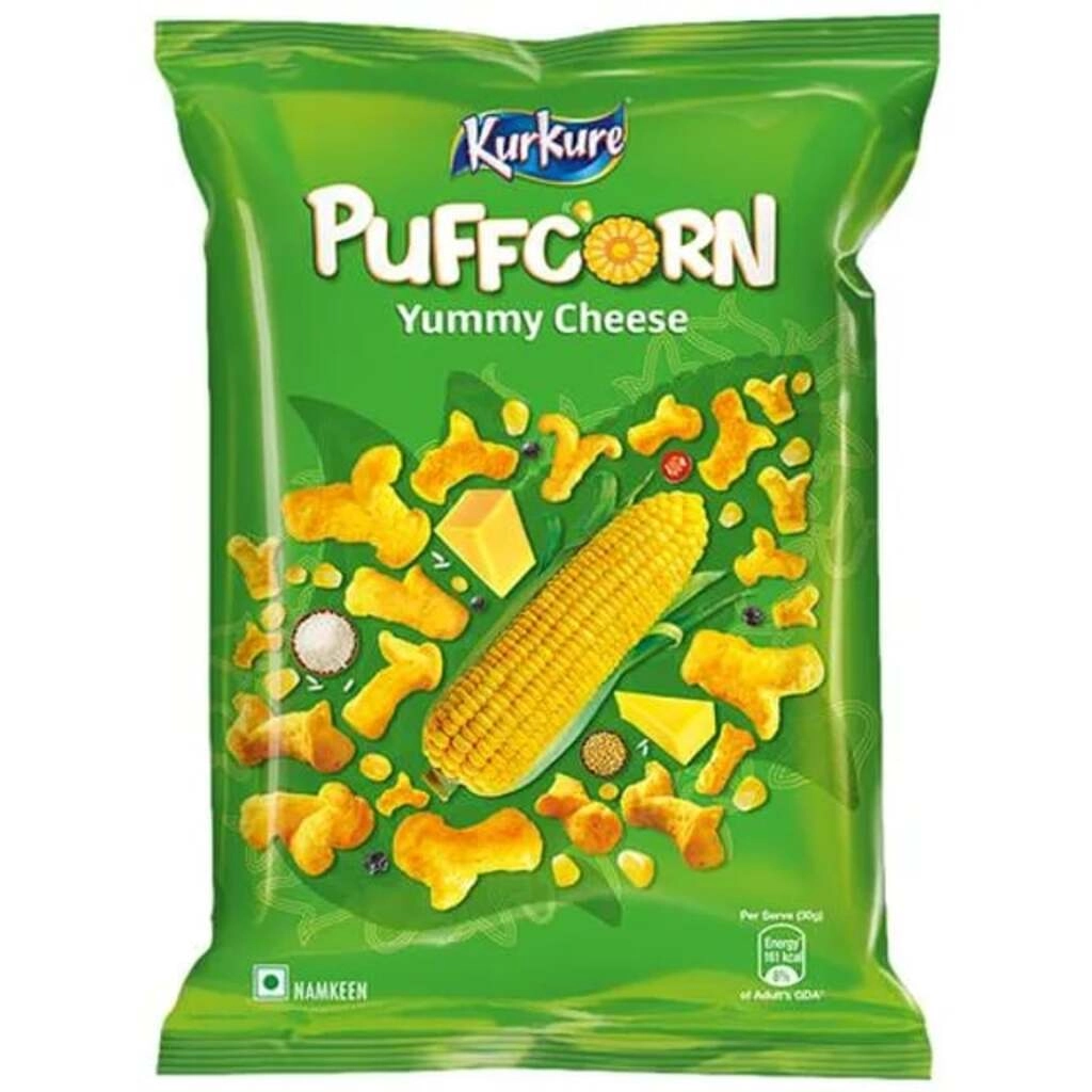 PUFFCORN YUMMY CHEESE 55 GM.