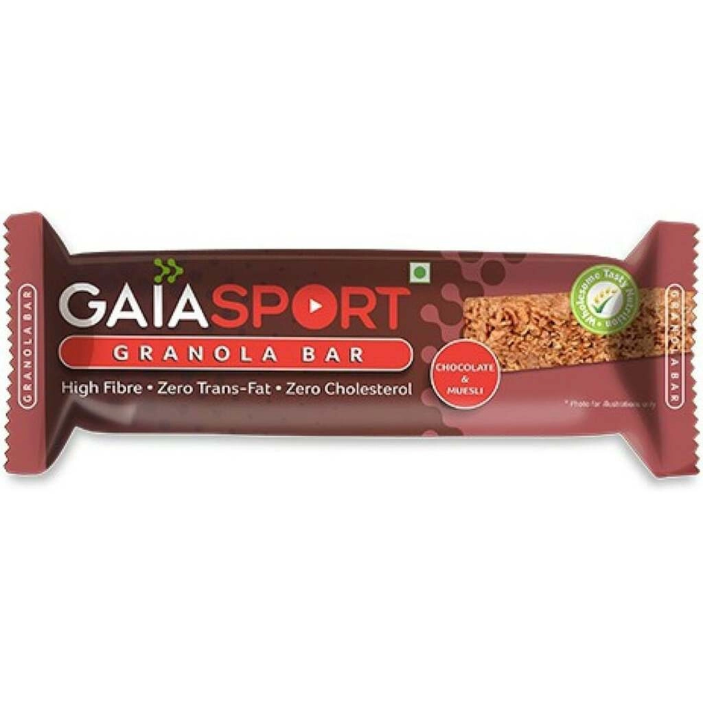 GRANOLA BAR CHOCOLATE & MUESLI 50GM