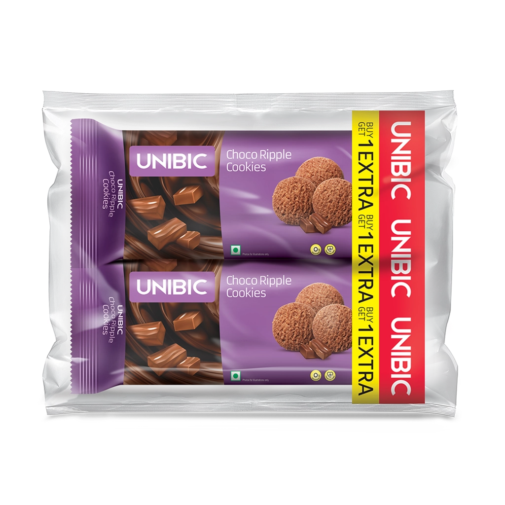 UB CHOCO KISS COOKIES 75 GM.