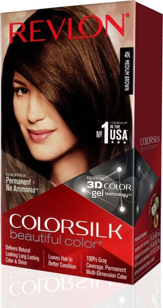 HAIR COLOR 4N MED BROWN