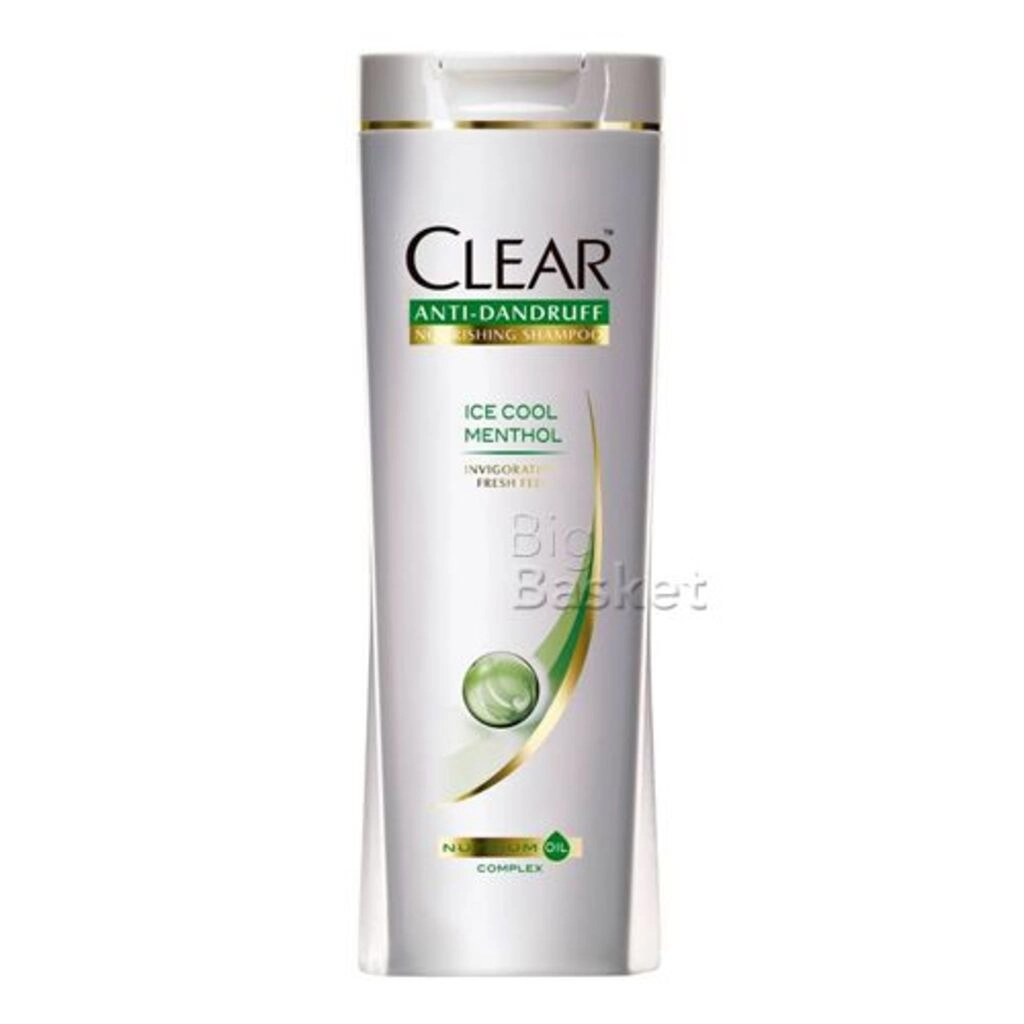 CLEAR SHAMPOO ICE COOL MENTHOL 375 ML.