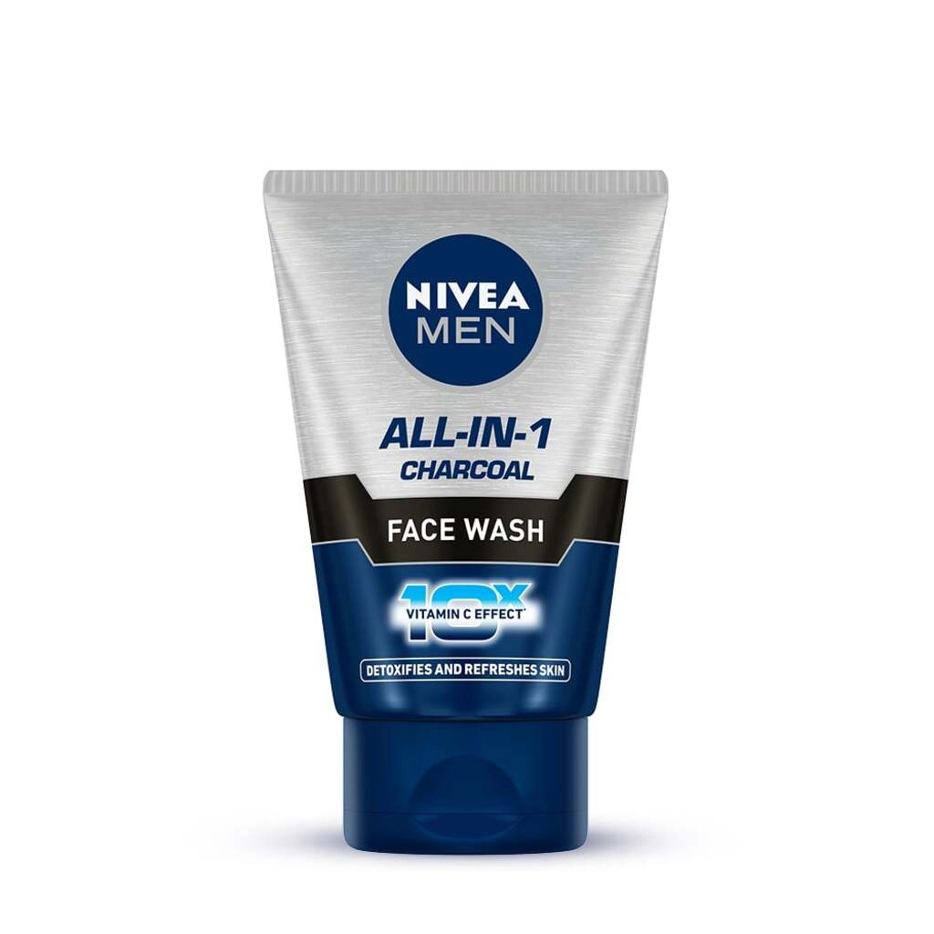MEN FACE WASH ALL IN ONE CHARCOAL 50GM
