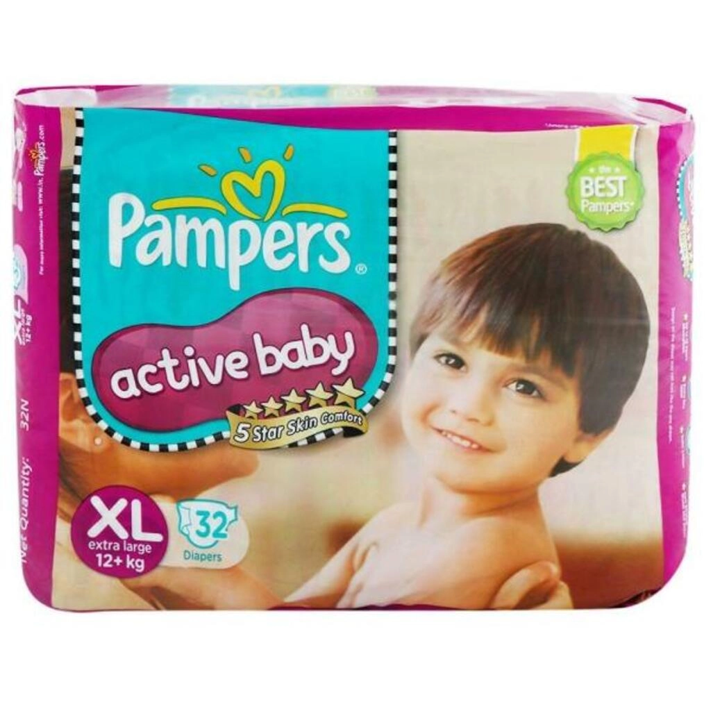 Active Baby XL 32 Dipers