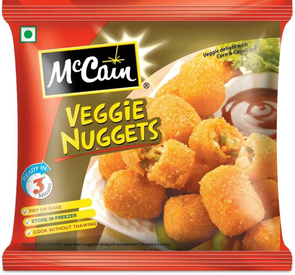 VEGGIE NUGGETS 325GM
