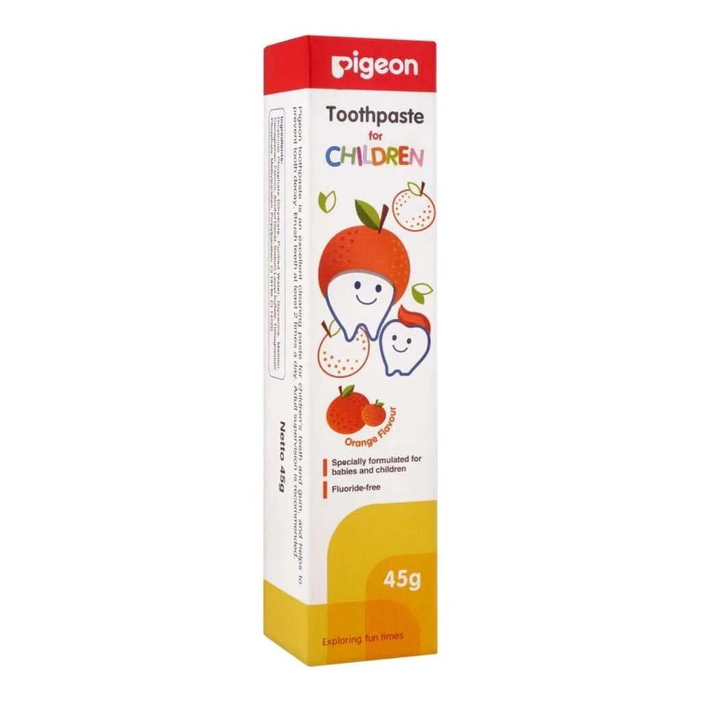 BABY TOOTH PASTE ORANGE 7854