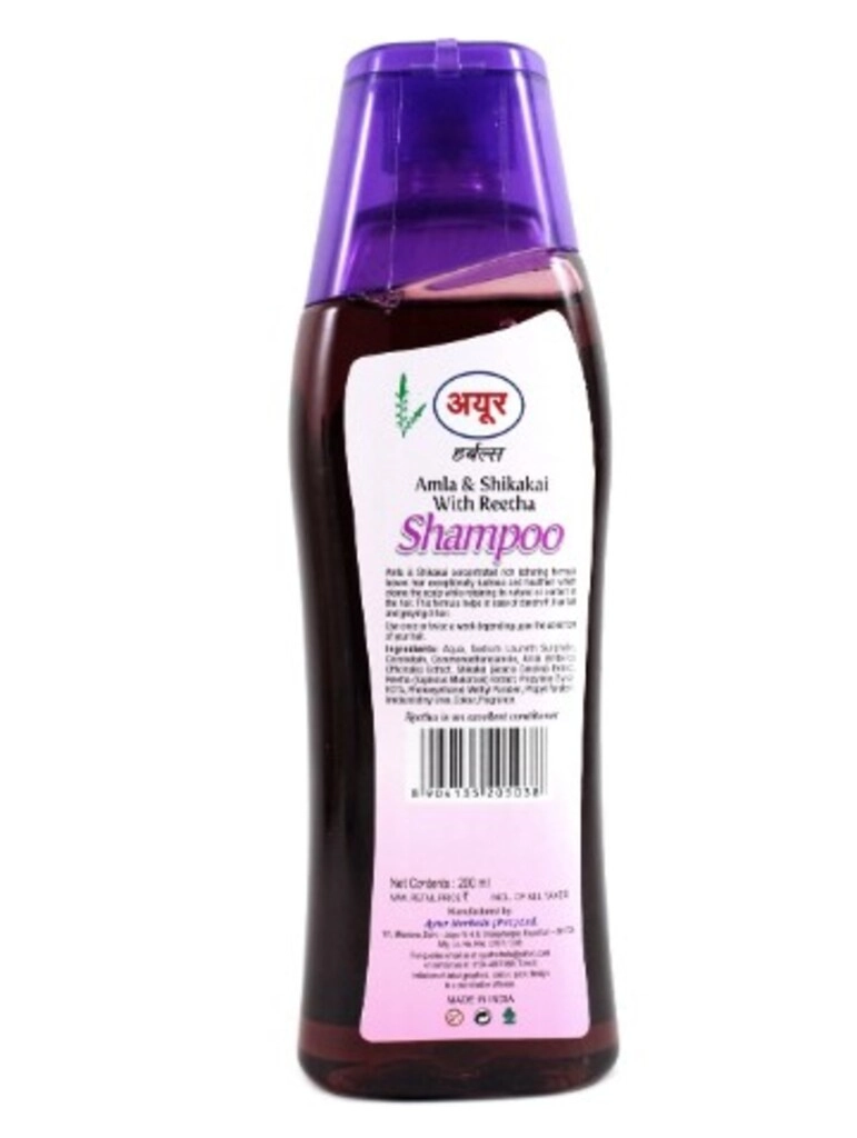 SHAMPOO AMLA SHIKAKAI 200 ML.