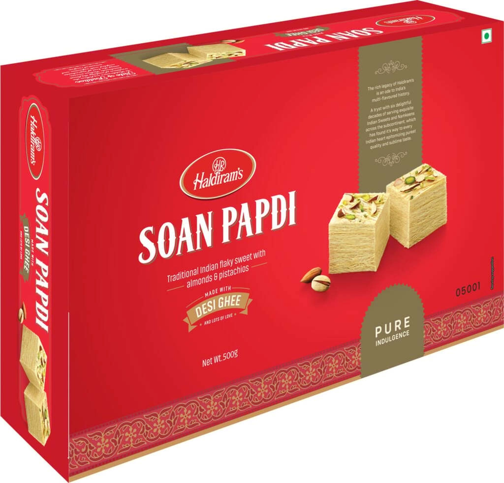S SOAN PAPDI 500 GM.