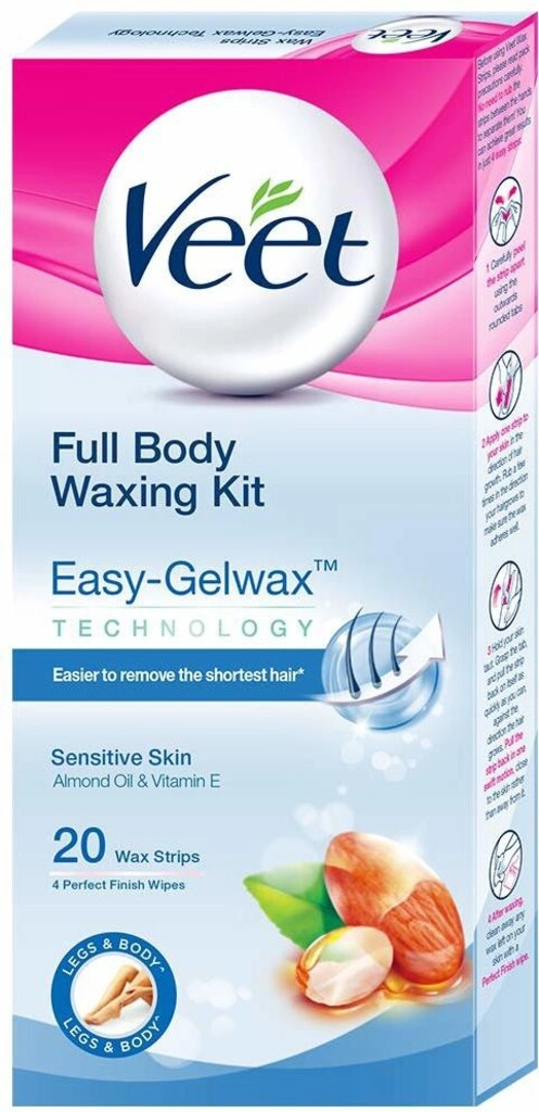 FULL BODY WAXING KIT SENSITIVE SKIN 20PCS