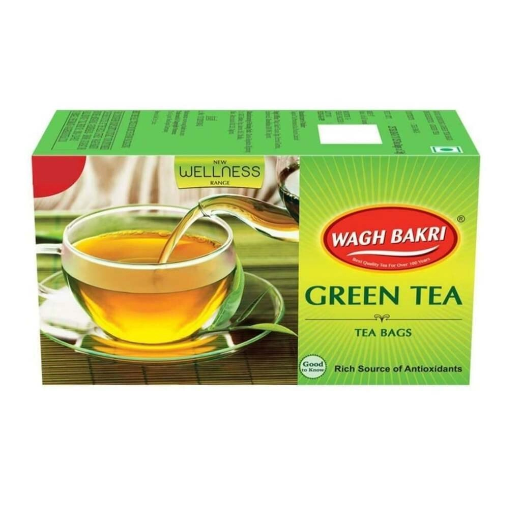 TEA BAG GREEN TEA NATURAL 25 BAG.