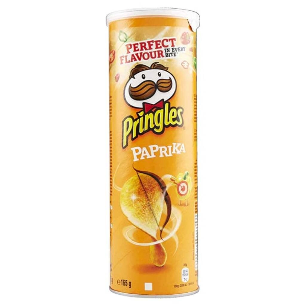 PRINGLES PAPRIKA 165GM