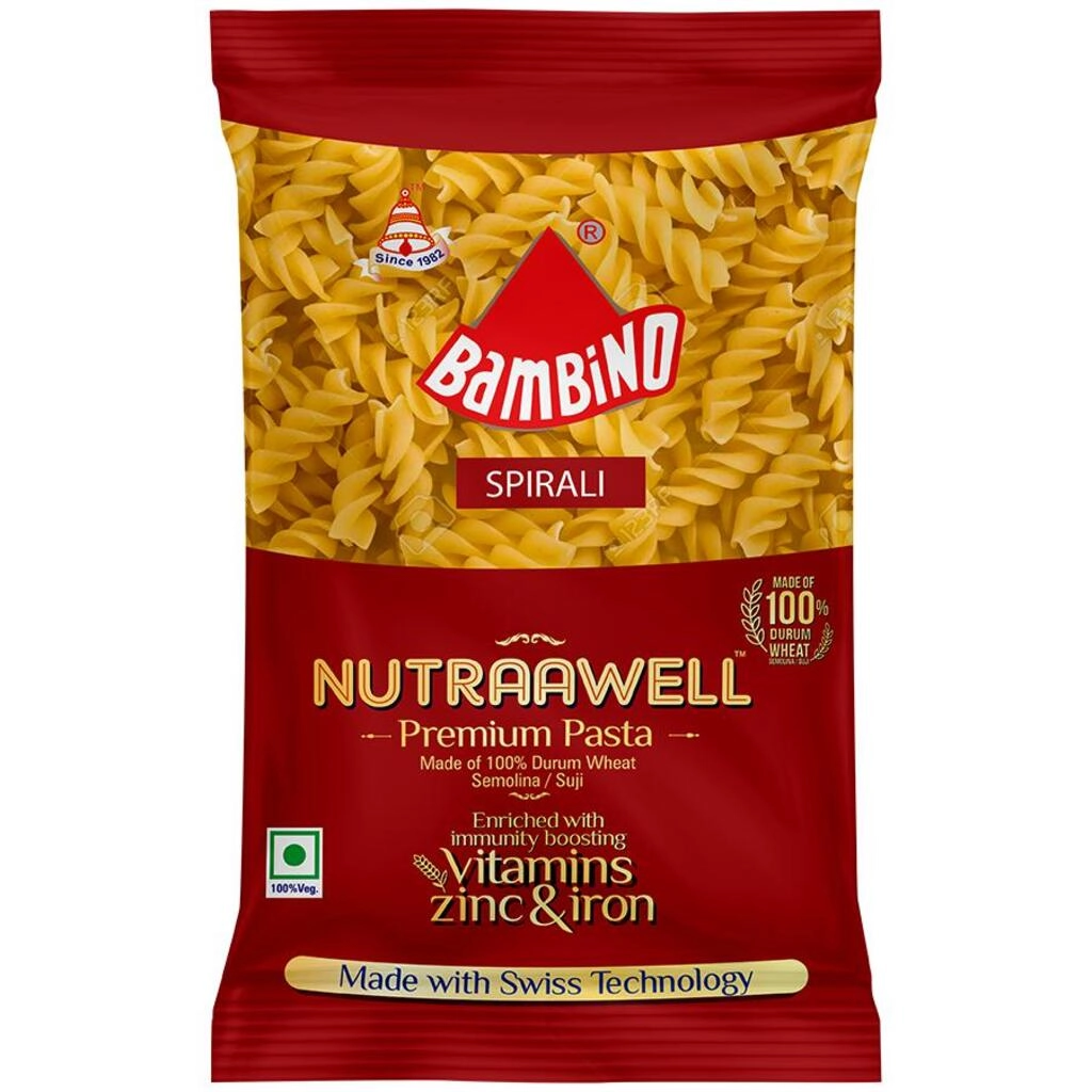 PASTA SPIRALI 250 GM.