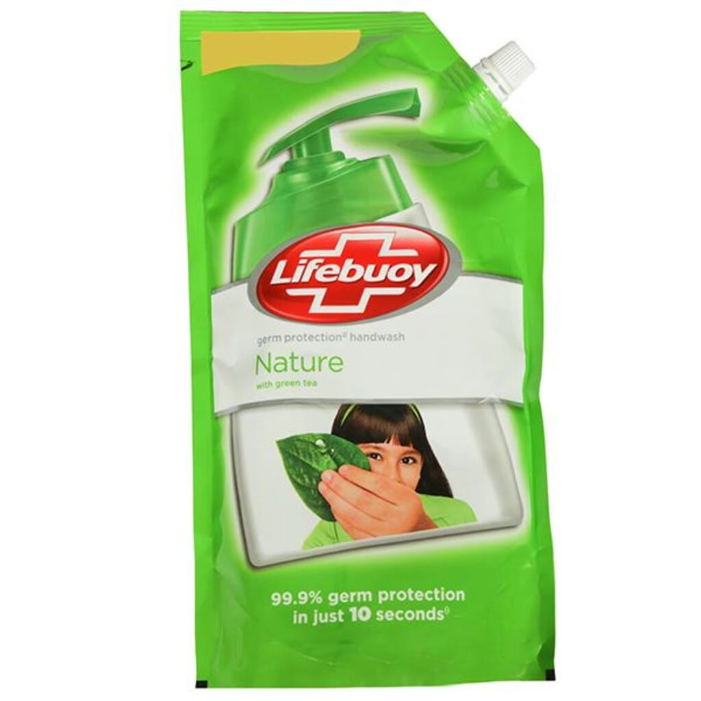 HAND WASH POUCH NATURE 750 ML