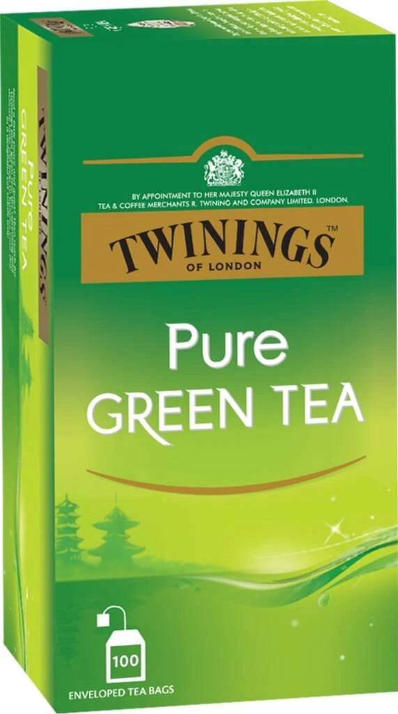 TEA BAG GREEN TEA 100 BAGS.