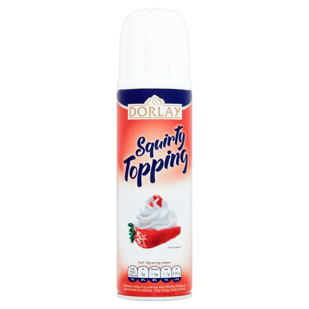 DORLAY SQUIRTY TOPPING CREAM 241 ML.