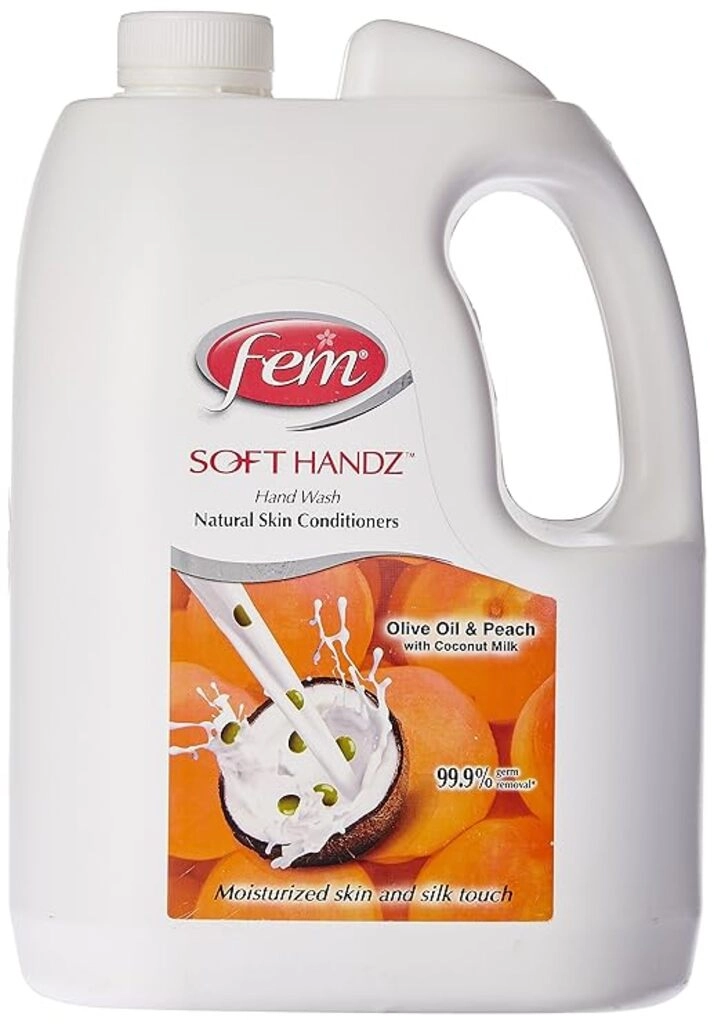 HAND WASH OLIVE OIL & PEACH 5 LTR.