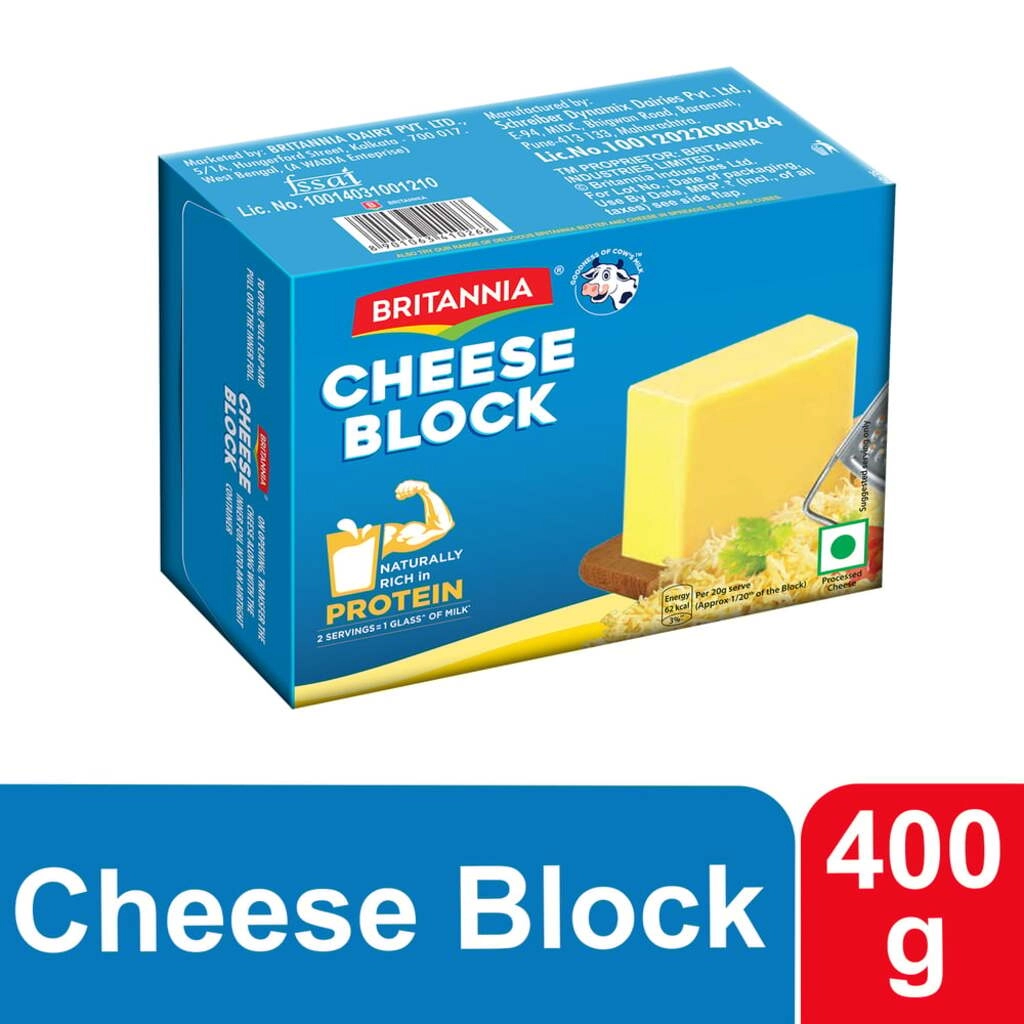 CHEESE BLOCK 400GM