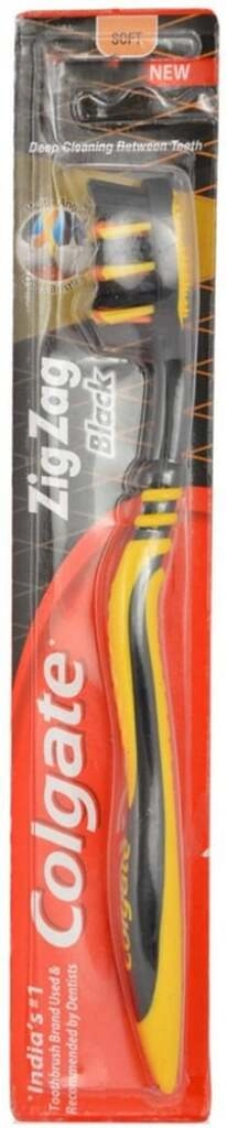 BRUSH ZIG ZAG BLACK SOFT