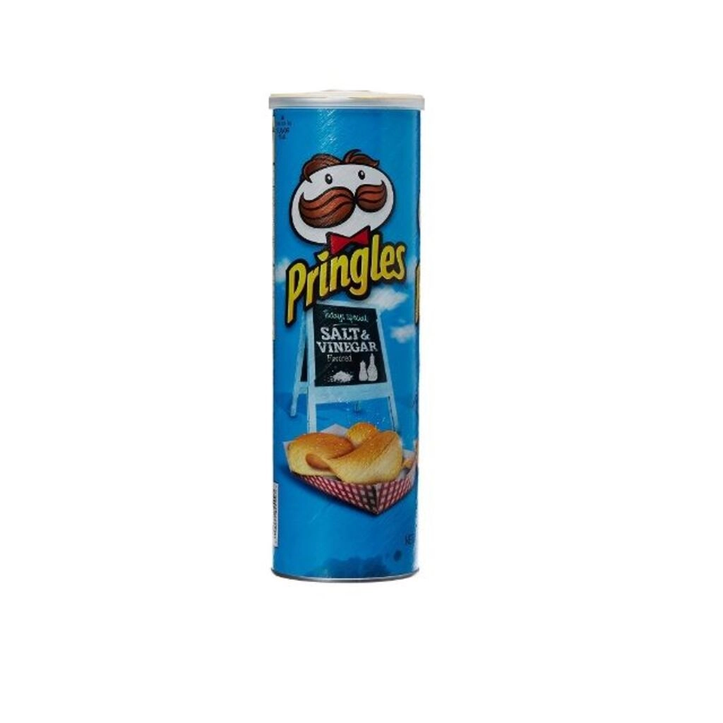 PRINGLES SALT & VANEGAR 165GM