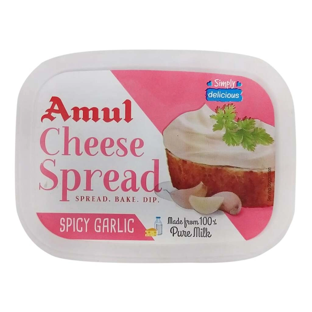 CHEESE SPREAD GARLIC 200 GM.