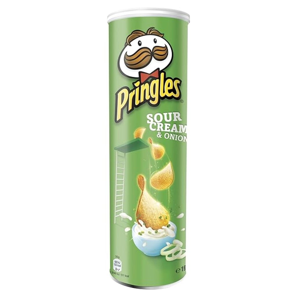 PRINGLES SOUR CREAM ONION 190GM