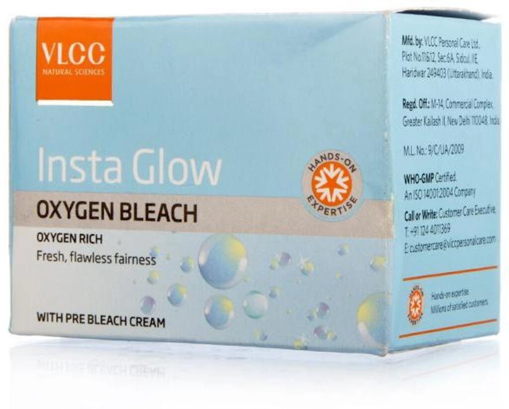 INSTA GLOW OXY BLEACH 60GM