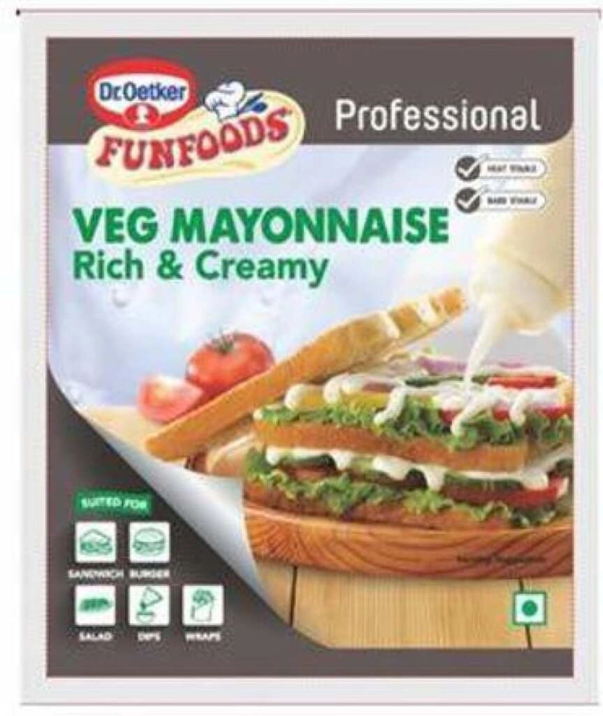 VEG MAYONNAISE RICH & CREAMY 1 KG.