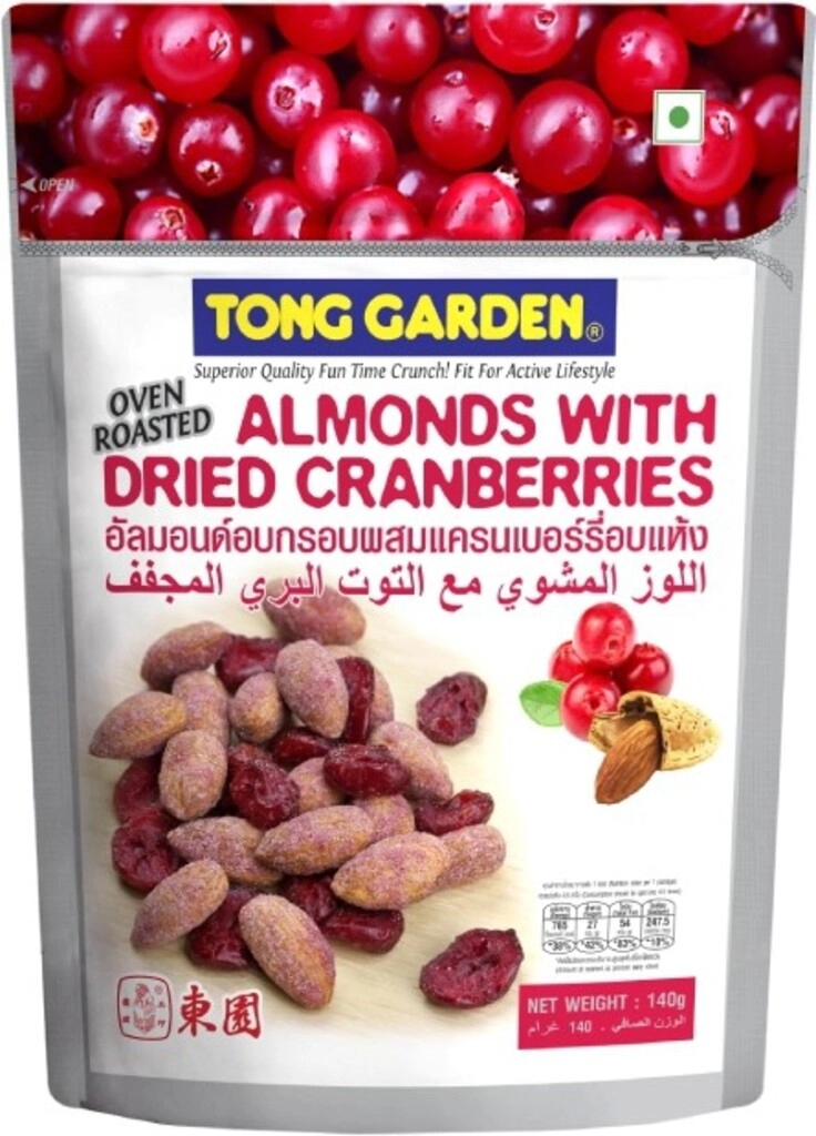 ALMOND & CRANBERRISE 170GM
