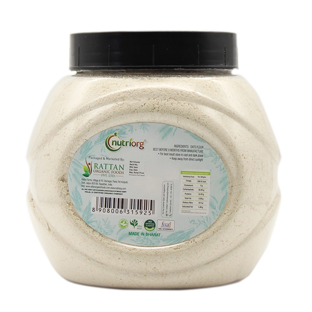 OATS FLOUR JAR 500 GM.