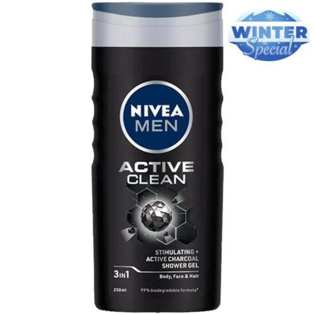 SHOWER GEL ACTIVE CLEAN 250 ML.