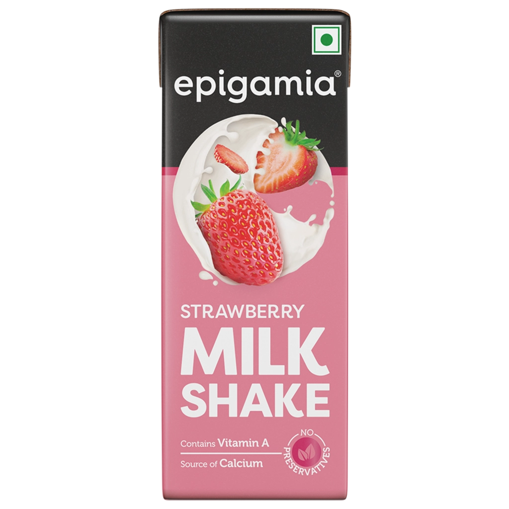 MILKSHAKE STRAWBERRY 180 ML.