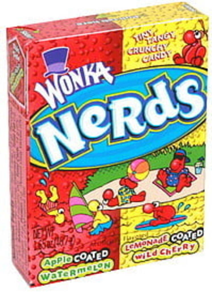 WONKA NERDS WATERMELON 46 GM.