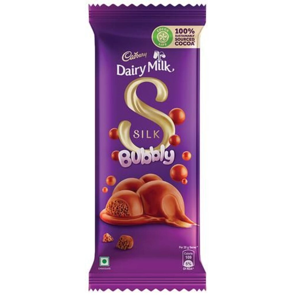SILK BUBBLY 120 GM.
