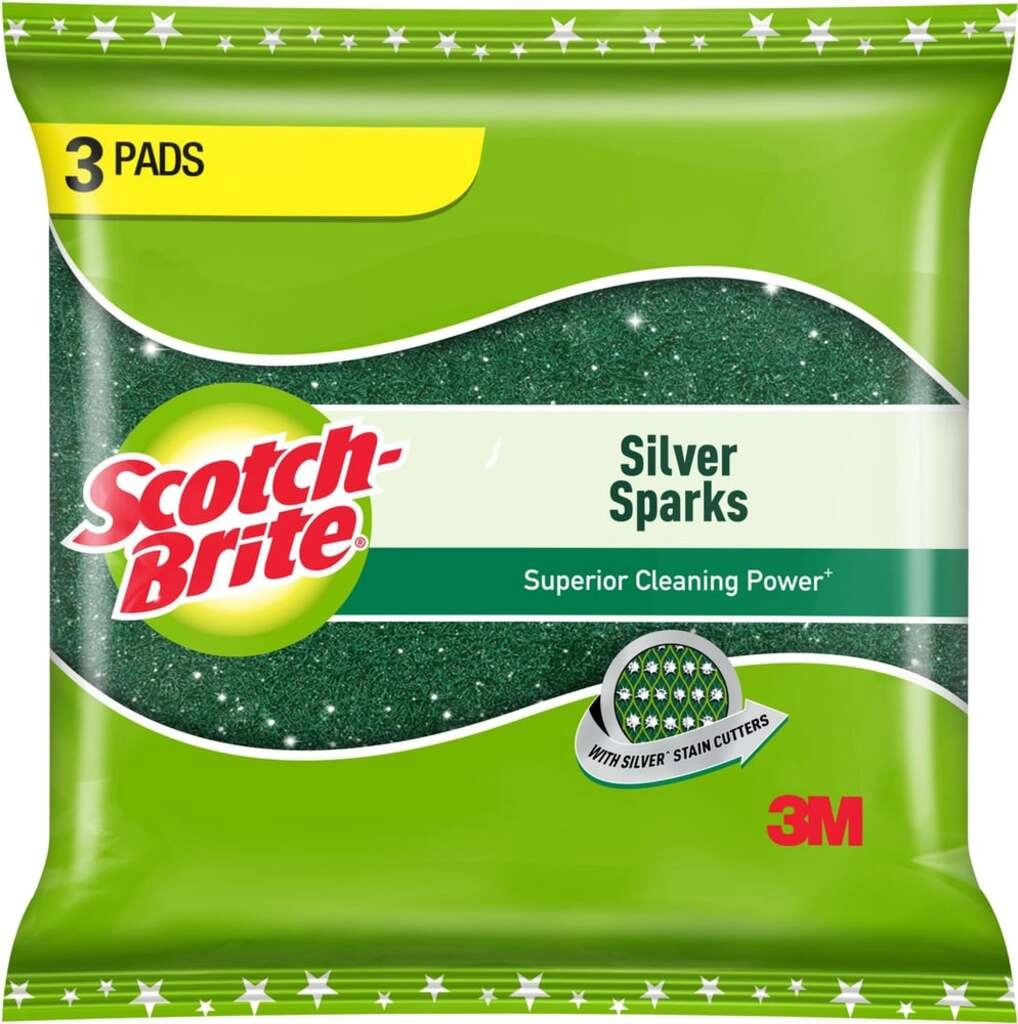 SILVER SPARKS LARGE PAD 3N