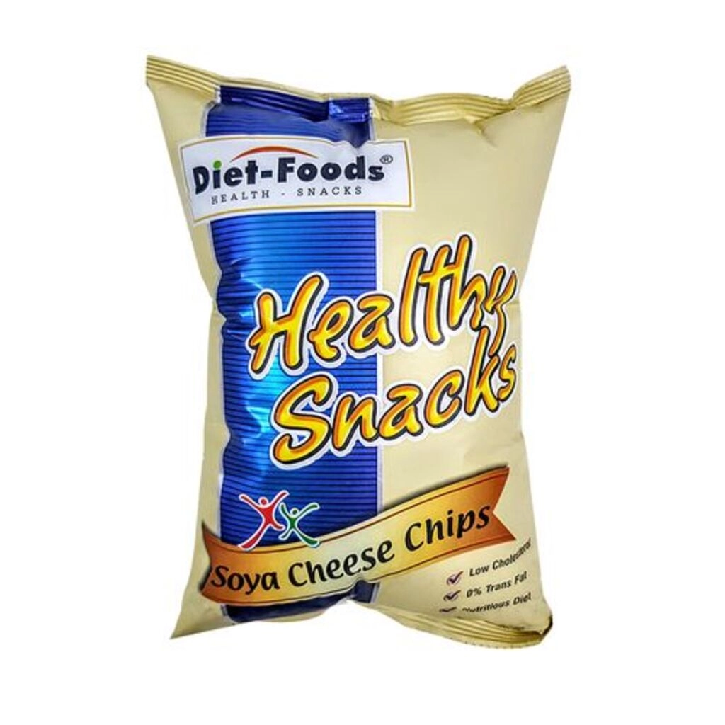 HEALTHY SNACKS SOYA CHEESE CHIPS 150 GM