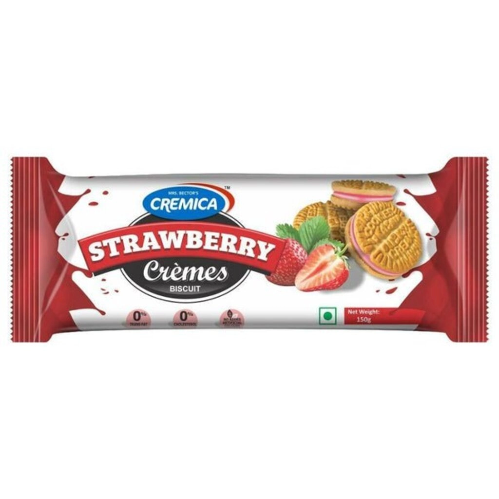 Strawberry Cremes Biscuit