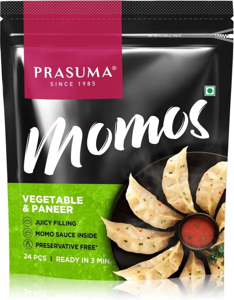 VEGETABLE MOMOS 24 PCS.