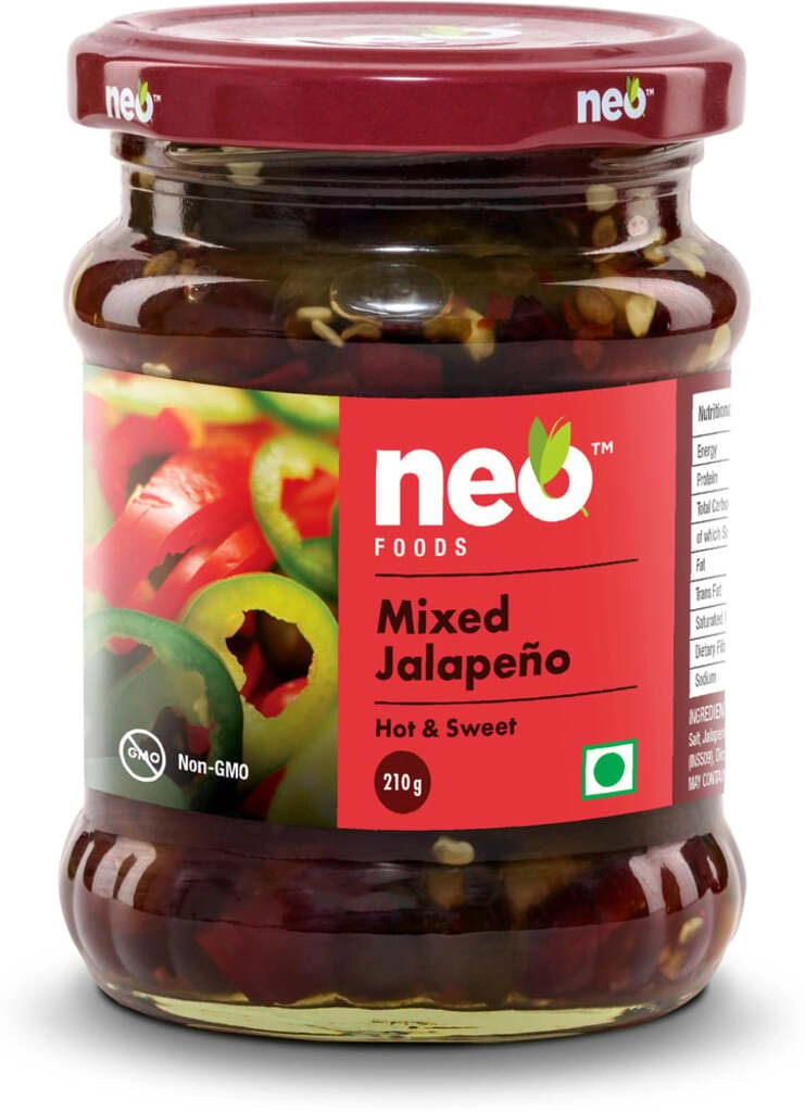 NEO MIXED JALAPENO 210GM
