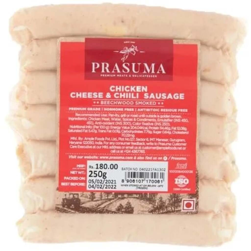 Chicken Cheese & Chilli Sausage