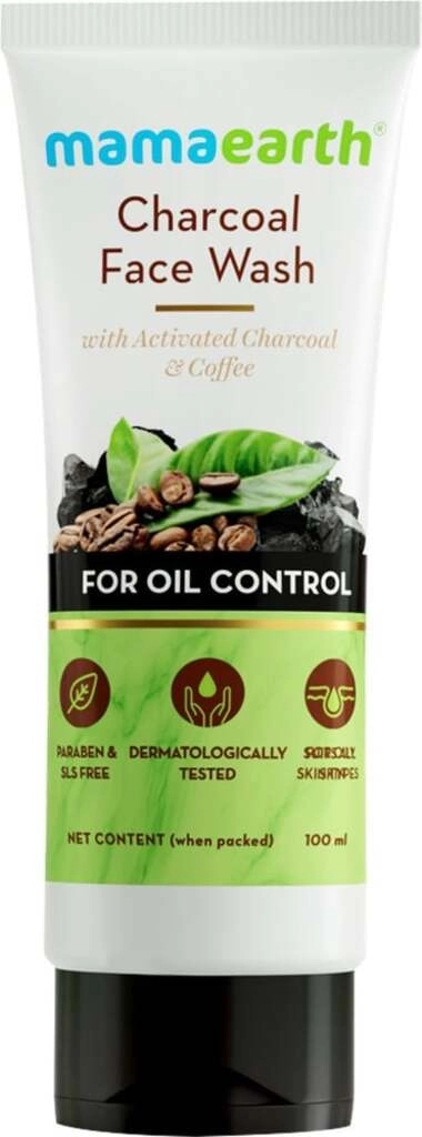 CHARCOAL FACE WASH 100 ML.