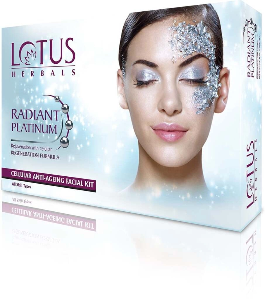KIT RADIANT PLATINUM FACIAL KIT