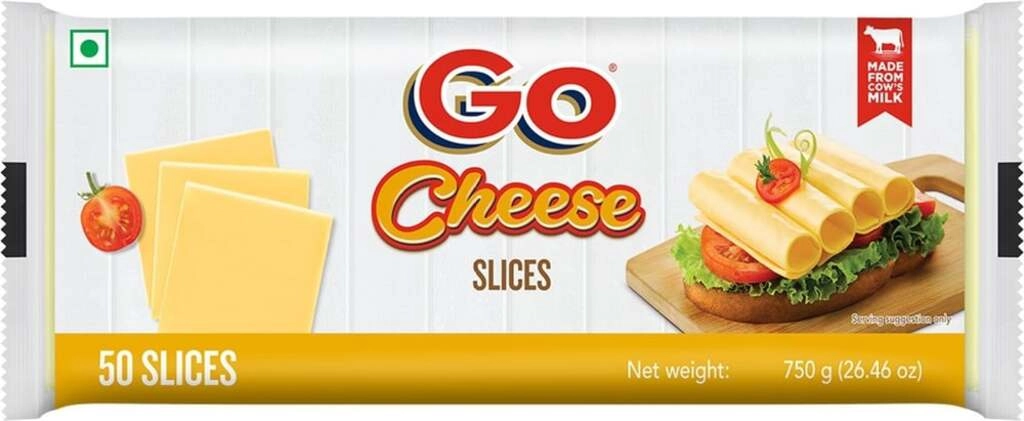 CHEESE SLICE PLAIN 750GM