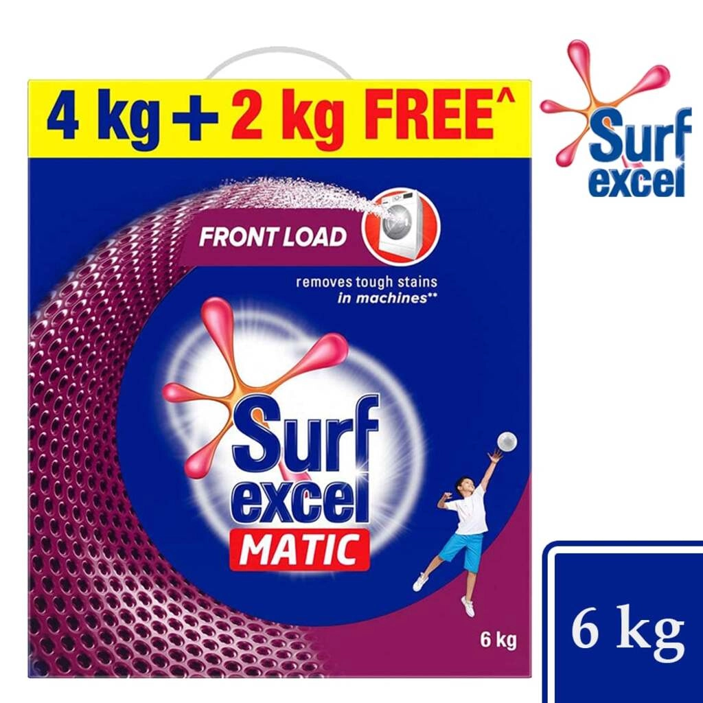 EXCEL MATIC FRONT LOAD 4+2 KG.