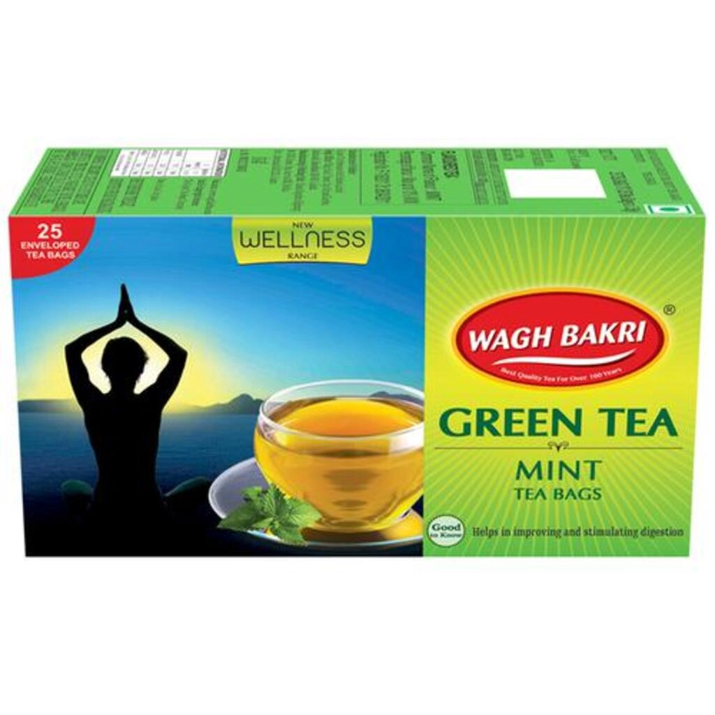 GREEN TEA MINT 25 BAG.